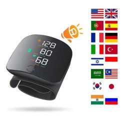 Digital Bluetooth Blood Pressure Monitor, Upper Arm Electronic BP Machine, Accurate Automatic Sphygmomanometer Tensiometer