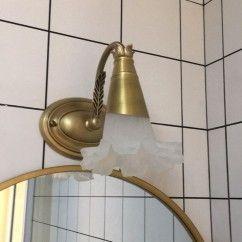 European Copper Bathroom Wall Lights American Washroom Wall Lamp Mirror Front Wall Lighting Fixtures 19