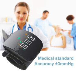 Digital Bluetooth Blood Pressure Monitor, Upper Arm Electronic BP Machine, Accurate Automatic Sphygmomanometer Tensiometer