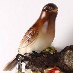 Resin Magpie Living Room Wall Light Hallway Corridor Crystal Bedroom Bedsides Wall Lamp Balcony Wall Lighting 3