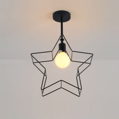 Wrought Iron Ceiling Light Lamp Corridor Entrance Foyer Balcony Fitting Bedroom Pendant Lamps Black Aisle Ceiling Pendant Lighti