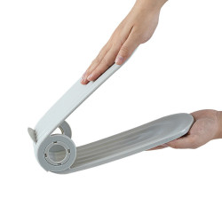 Dormitory Home Space Saving Shoe Rack Organizer, Adjustable Double Layer Foldable Shoes Holder for Closet, Wardrobe & Living Roo