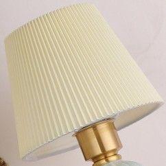 Copper Princess Fabric Bedroom Bedsides Wall Light Study Room Balcony Children Corridor Wall Lamps 11