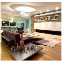 White UFO Dining Room Restaurant Ceiling Pendant Light