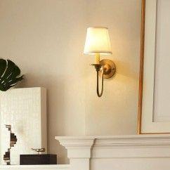 Pure Copper Living Room Wall Lamp American Royal Copper Fabric Bedroom Wall Sconce Background Corridor Wall Lamp 4