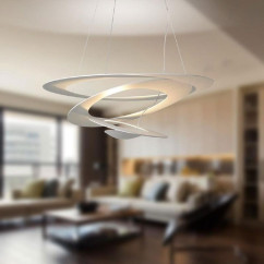 White UFO Dining Room Restaurant Ceiling Pendant Light