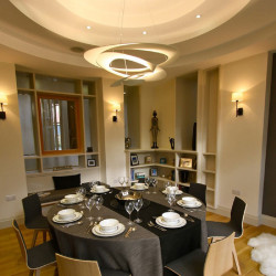 White UFO Dining Room Restaurant Ceiling Pendant Light