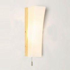 Wooden Glass Vase Bedroom Bedsides Wall Lamp Contracted Tatami  Wall Sconce Corridor Stair Case Wall Lights 3