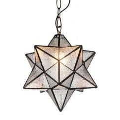 Tiffany Glass Star Pendant Lamp Kids Room Pendant Lights Restaurant Bar Pendant Lamp Balcony Pendant Lamp 5