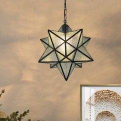 Tiffany Glass Star Pendant Lamp Kids Room Pendant Lights Restaurant Bar Pendant Lamp Balcony Pendant Lamp 3