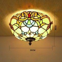 Tiffany-style Stained Glass Pendant Light, E27 Light Source, Perfect for Dining and Living Rooms 1