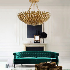 Luxury Full Copper Living Room Pendant Lamp European France Villa Dining Room Pendant Lights Hotel Chain Restaurant Hanging lamp