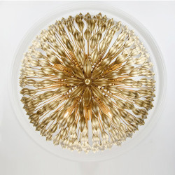 Luxury Full Copper Living Room Pendant Lamp European France Villa Dining Room Pendant Lights Hotel Chain Restaurant Hanging lamp