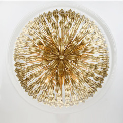 Luxury Full Copper Living Room Pendant Lamp European France Villa Dining Room Pendant Lights Hotel Chain Restaurant Hanging lamp