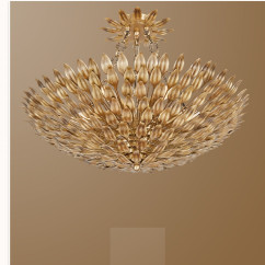 Luxury Full Copper Living Room Pendant Lamp European France Villa Dining Room Pendant Lights Hotel Chain Restaurant Hanging lamp