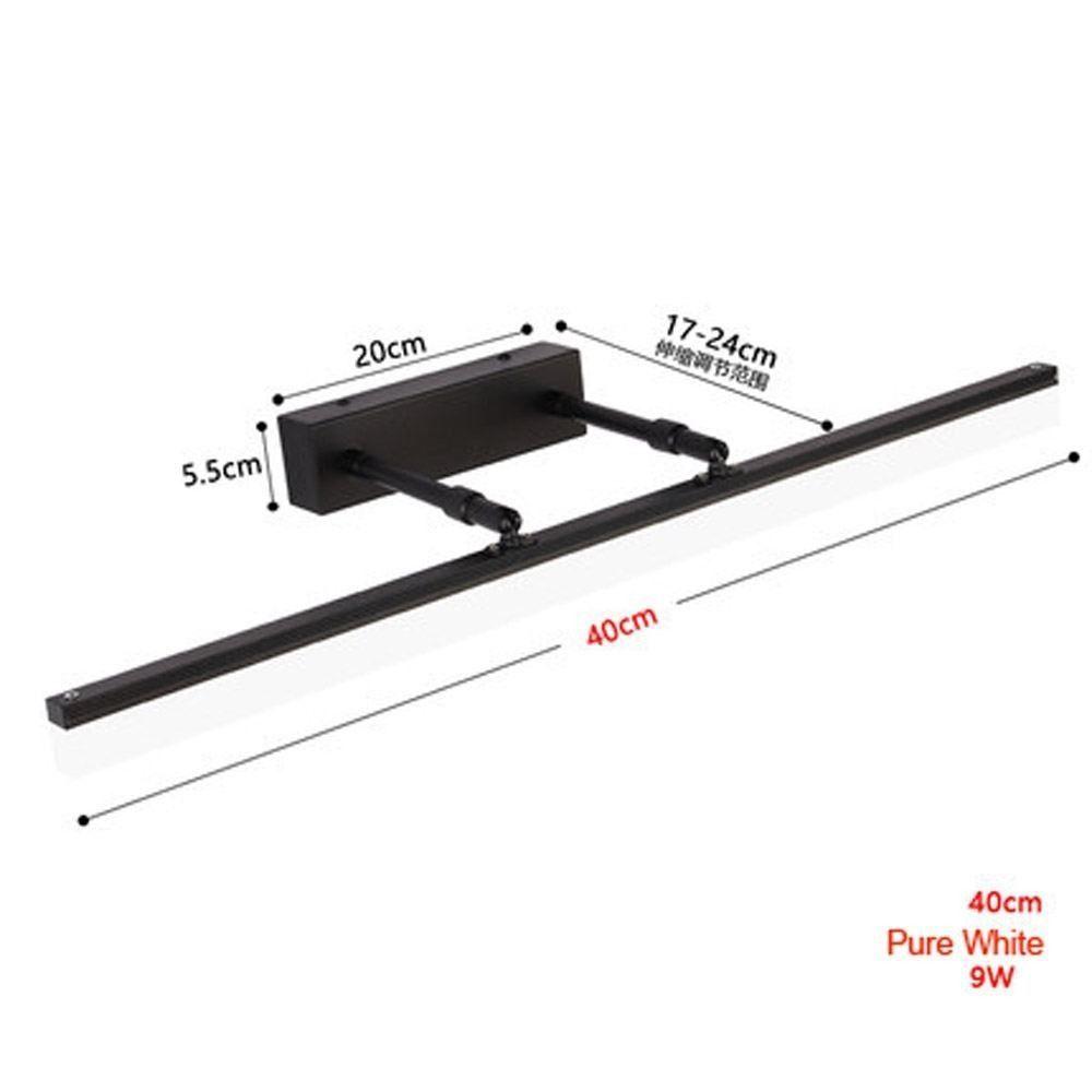 Modern LED Flexible Length Bathroom Wall lamp Fashion Mirror Front Wall light Showroom Cabinet Washroom Wall Lighting Fixtures 3