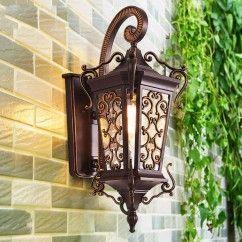 17 Outdoor Villa Porch Wall Lights, Luxury 228 Retro Waterproof Design, Garden Wall Sconces oovov.com img 2