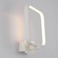 Modern LED Bedroom Wall Light Square White Aluminum Frame Mirror Front Wall Sconce Stair Corridor Bathroom Wall Light 5