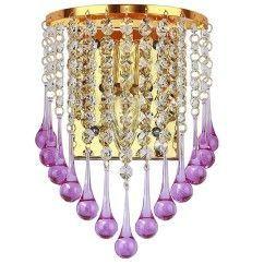 Creative Crystal Water-Drop Wall Lights Bedroom Bedsides Corridor Luxury Wall Sconce KTV Club European Living Room 1