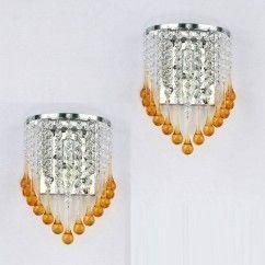 Creative Crystal Water-Drop Wall Lights Bedroom Bedsides Corridor Luxury Wall Sconce KTV Club European Living Room 6