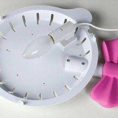 Pink Lollipops Princess Bedroom Wall Sconces Kids Room Bedsides Nightlights Study Room Wires Wall Lighting Lamp 3