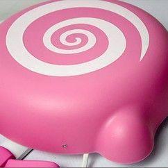 Pink Lollipops Princess Bedroom Wall Sconces Kids Room Bedsides Nightlights Study Room Wires Wall Lighting Lamp 4
