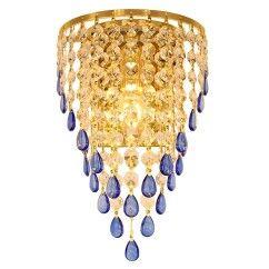 TV Background Crystal Egg Hanging Wall Lights Bedroom Bedsides Corridor Luxury Wall Sconce European Living Room Wall lamp 5