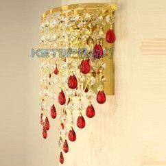TV Background Crystal Egg Hanging Wall Lights Bedroom Bedsides Corridor Luxury Wall Sconce European Living Room Wall lamp 19