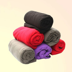 Outdoor Tent Camping Sleeping Bag 180*82CM Portable Polar Fleece Sleeping Bag Travel Double Sided Warm Sleeping Bag