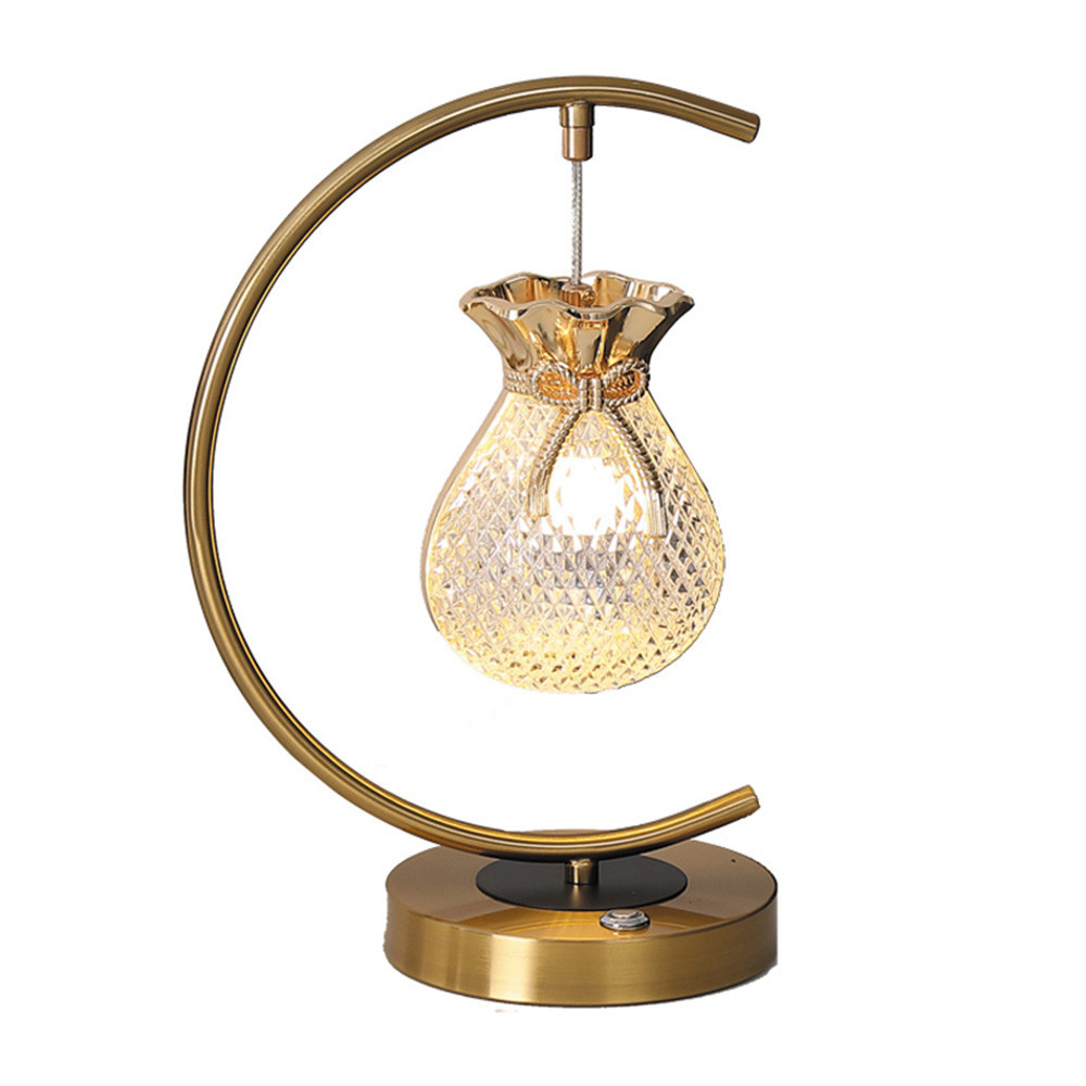 Exquisite Jellyfish Bedroom Bedside Table Light Golden Circle Dining Room Living Room Moon Led Table Lamp Lucky Bag Home Exquisite Jellyfish Bedroom Bedside Table Light Golden Circle Dining Room Living Room Moon Led Table Lamp Lucky Bag Home