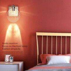 Modern LED Bubble Crystal Bathroom Wall Lamp Mirror Front Wall Light Washroom perfume bottle crystal Lampshade wall Sconces 6