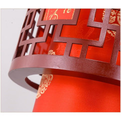 Modern Chinese Theme Adjustable Pendant Light - Stylish Indo