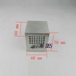 Modern 3W LED Wall Lamps Hollow Out Aluminum Cube Corridor Wall lights Metal Cube KTV Bar Counter Wall Sconces 11