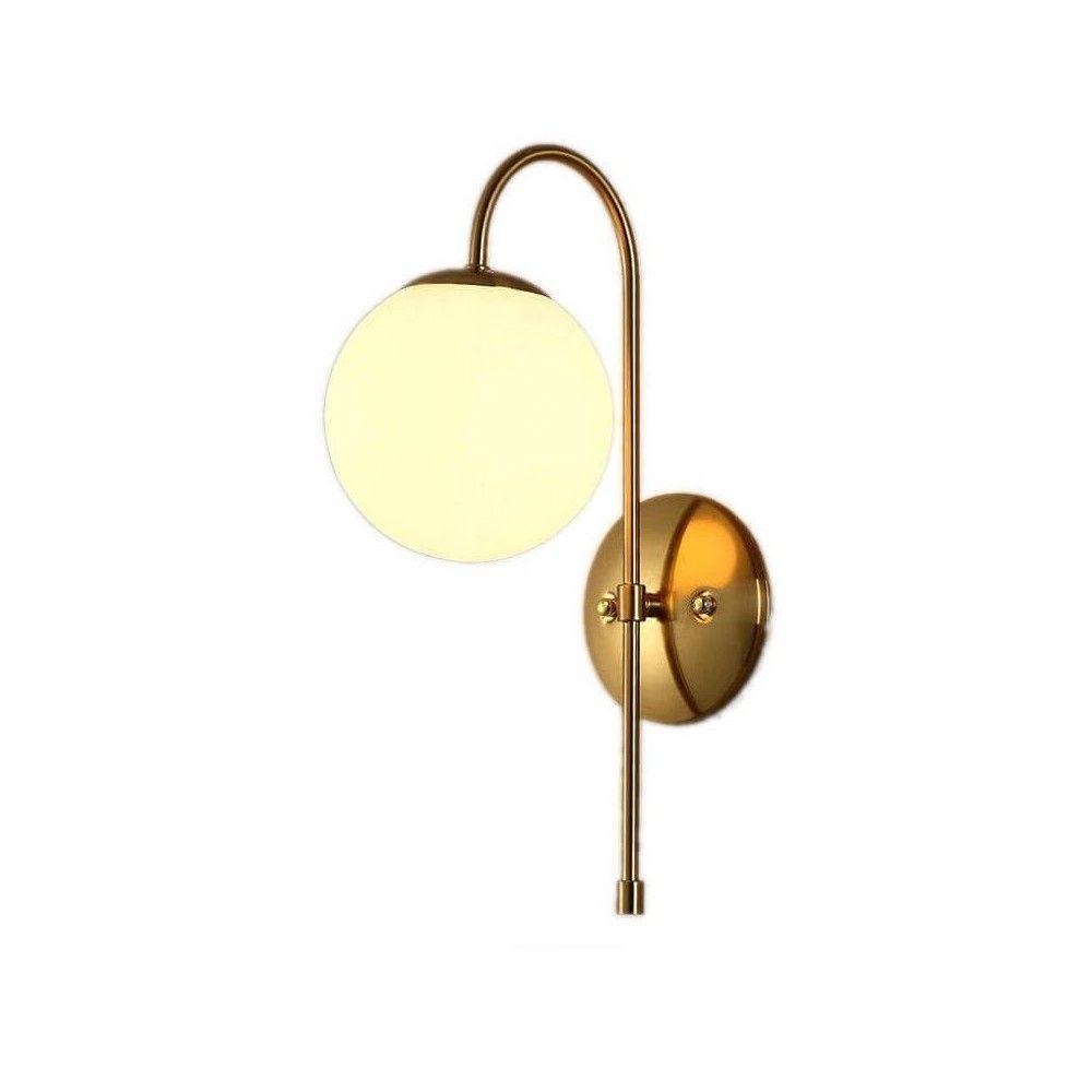 Post Modern Contracted Corridor Wall Lights Bedroom Wall Lamp White Glass Bedsides wall lights Mirror Wall Lighting Fixtures 1