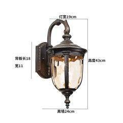 12 Outdoor Porch Wall Lights, European Design, Waterproof, Suitable for Garden Villa Gate, Corridor, Hallway oovov.com img 3