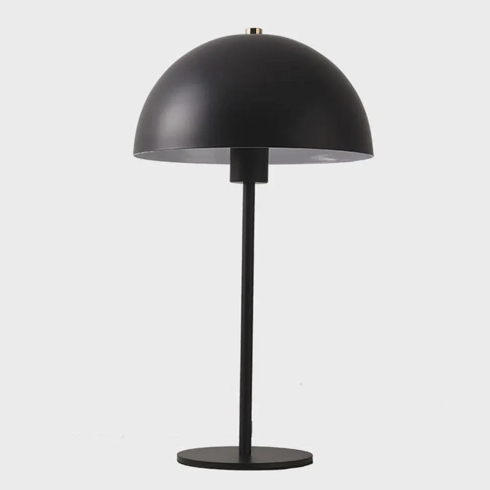Modern Bedroom Bedsides Table Light Painted Metal Mushroom Lampshade Study Room Desk Lamps Recreation Table Lighting Fixture 3