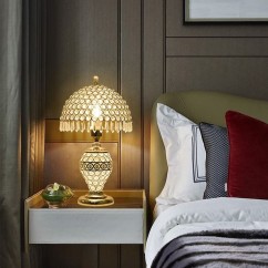 Crystal Bedroom Wedding Table Lamp - Elegant & Romantic Lighting for Home Décor 4