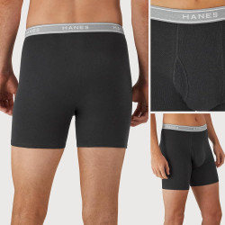 Hanes men's boxer briefs pack - breathable cotton, 4.5 stars | Comfort