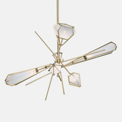 Italian Diamond Pendant Lamp Postmodern Simple Nordic Glass Designer Model Living Room Hotel Restaurant Decoration Chandelier
