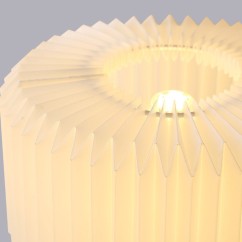 White Plastic Folding Dining Room Ceiling Pendant Lamp Simple Restaurant Nordic Ceiling Lamp Atmosphere Stair Case Lamp