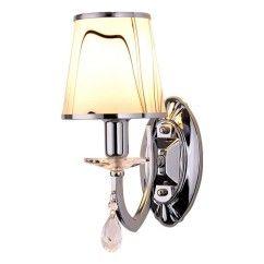24 Modern Glass Bowling Bedroom Bedside Wall Lights Chrome Creative Mirror Front Corridor Wall Sconces oovov.com img 1