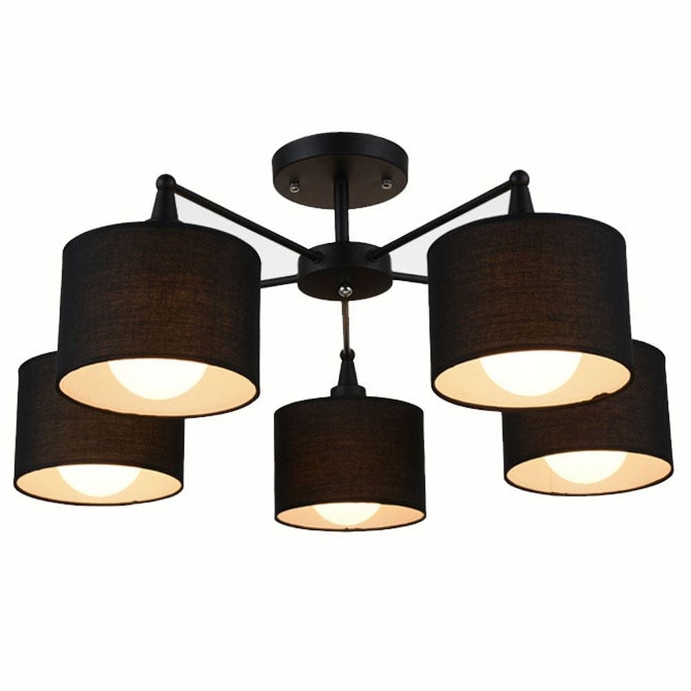 Modern Bedroom Fabric Ceiling Lamp Living Room Simple Dining Room Bar Counter Balcony Country Rustic Ceiling Lighting Fixtures Modern Bedroom Fabric Ceiling Lamp Living Room Simple Dining Room Bar Counter Balcony Country Rustic Ceiling Lighting Fixtures