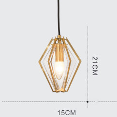 Romantic Glass Dining Room Hanging Light Simple Bedroom Pendant Lamp Corridor Hallway Balcony Pendant Light Fixtures