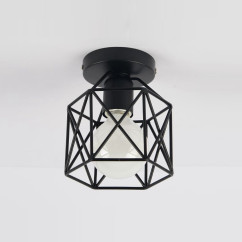 American Glass Ceiling Lamp Nordic European Corridor Aisle Entrance Balcony Ceiling Lights Dressing room foyer Lamp