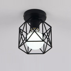 American Glass Ceiling Lamp Nordic European Corridor Aisle Entrance Balcony Ceiling Lights Dressing room foyer Lamp