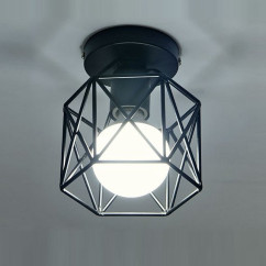 American Glass Ceiling Lamp Nordic European Corridor Aisle Entrance Balcony Ceiling Lights Dressing room foyer Lamp
