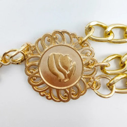 Boho Sexy Sunflower Queen Head Coin Tassel Pendant Waist Belly Belt Chain Women Summer Bikini Rave Body Jewelry Accessories