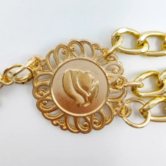 Boho Sexy Sunflower Queen Head Coin Tassel Pendant Waist Belly Belt Chain Women Summer Bikini Rave Body Jewelry Accessories