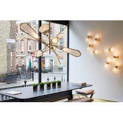 Italian Diamond Pendant Lamp Postmodern Simple Nordic Glass Designer Model Living Room Hotel Restaurant Decoration Chandelier