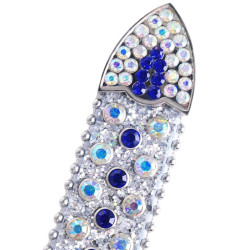 Sparkle Rhinestone for Men Women Western Cowboy Silver Stone Crystal Studded Belt Strap for Jeans, Ideal Choice for Gifts